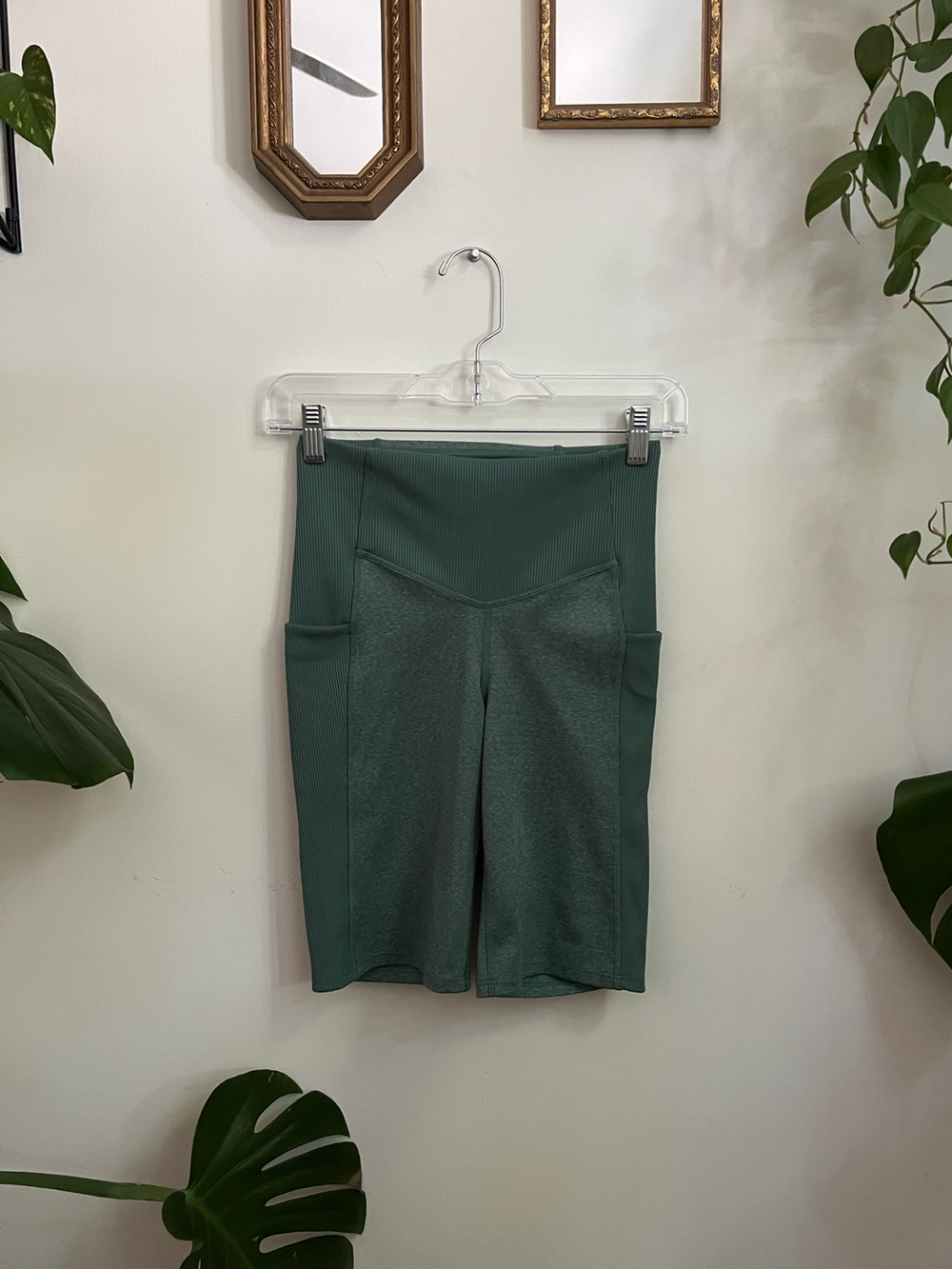 North Face High-Waist Green Women’s Bike Shorts